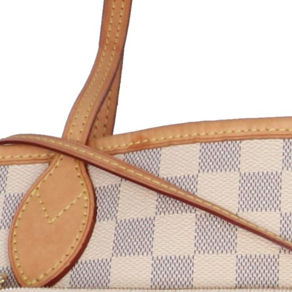 71239 7 Louis Vuitton Neverfull MM Damier Azur