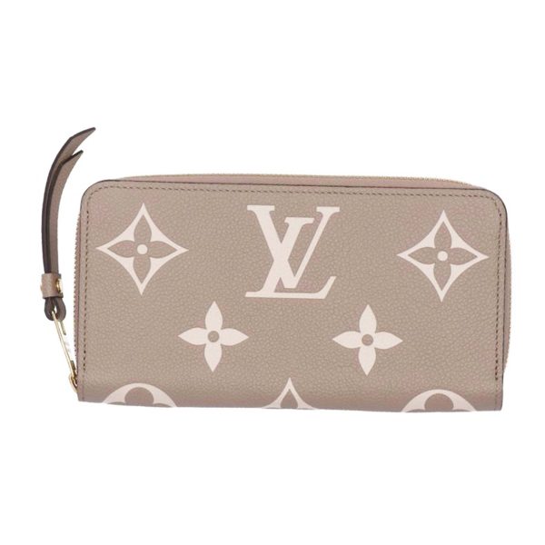 71680 1 Louis Vuitton Zippy Wallet Monogram Empreinte Bag Black