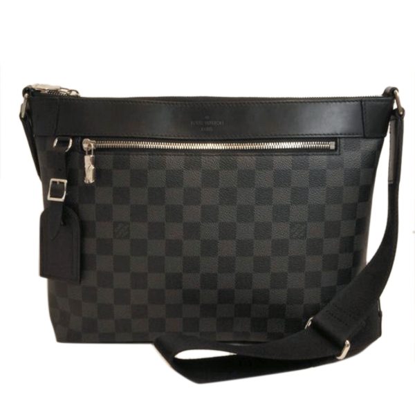 71723 1 Louis Vuitton Mick PM Damier Graphite Bag Black