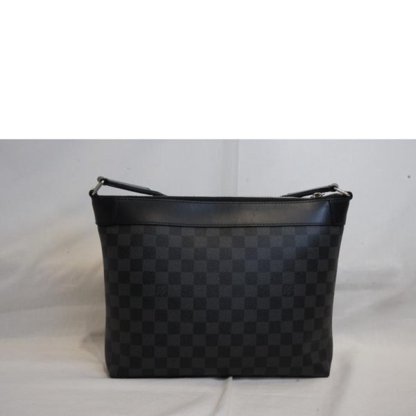 71723 2 Louis Vuitton Mick PM Damier Graphite Bag Black