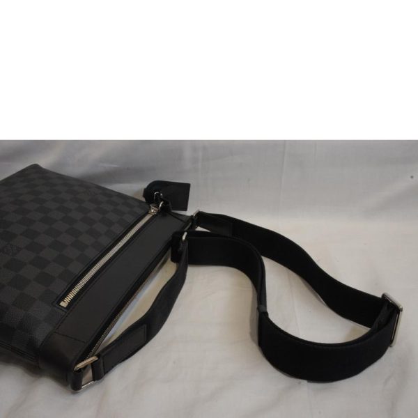 71723 4 Louis Vuitton Mick PM Damier Graphite Bag Black