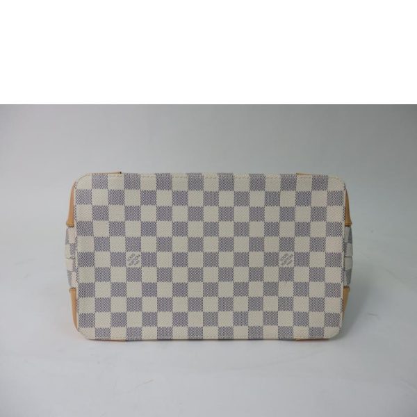 72031 4 Louis Vuitton Hampstead Damier Azur Bag White