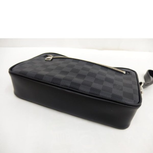 72051 4 Louis Vuitton Pochette Casai Damier Graphite Bag Black