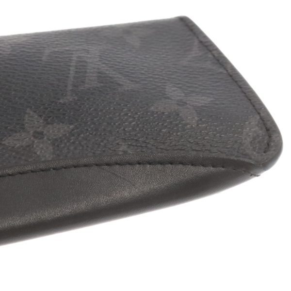 7224e140006 5 LOUIS VUITTON Etuit Lunette Woody Glasses Case Canvas Black