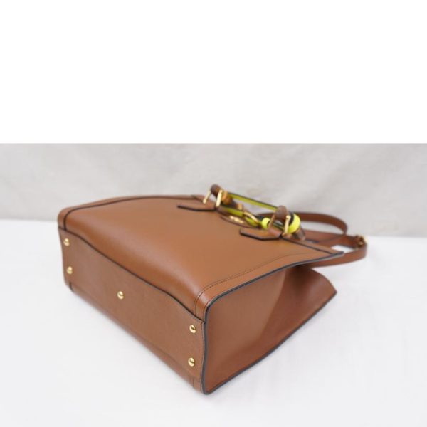 72315 5 Gucci Diana Small Tote Bag Brown