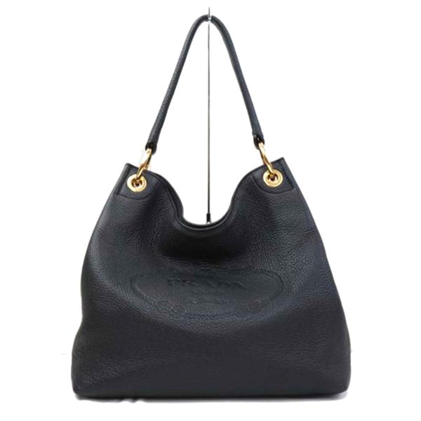 72407 1 Prada Vitello Medium Leather Shoulder Bag