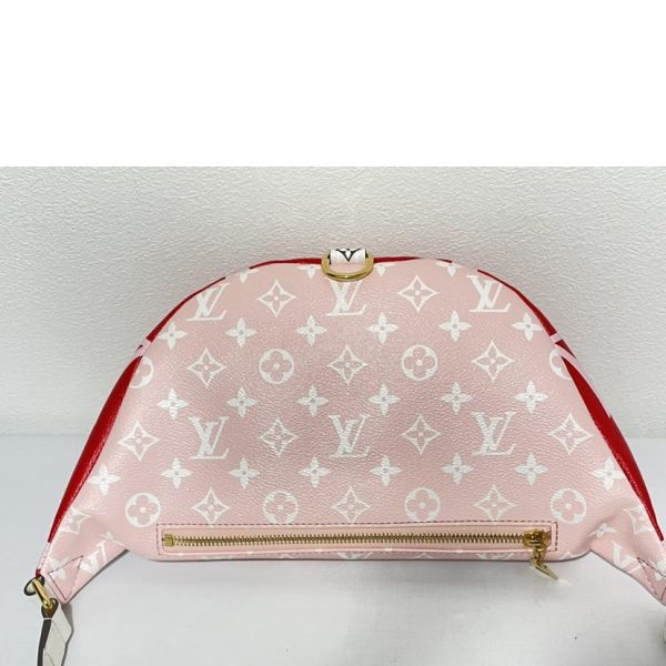 72585 2 Louis Vuitton Bum Body Bag Red Pink