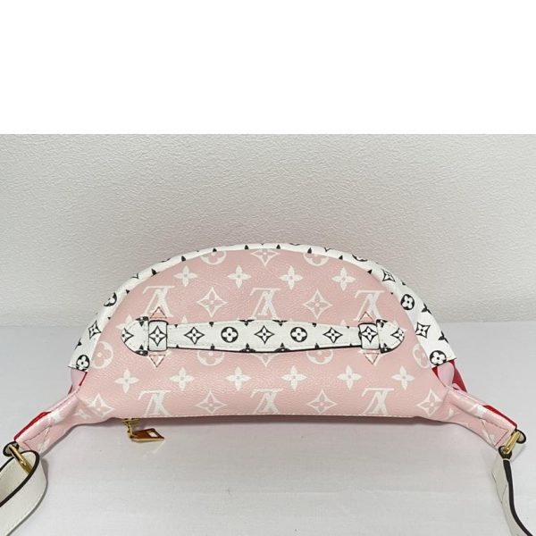 72585 3 Louis Vuitton Bum Body Bag Red Pink