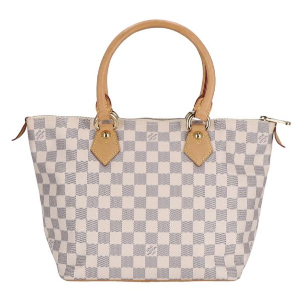 72915 2 Louis Vuitton Saleya Damier Azur Tote Bag Beige