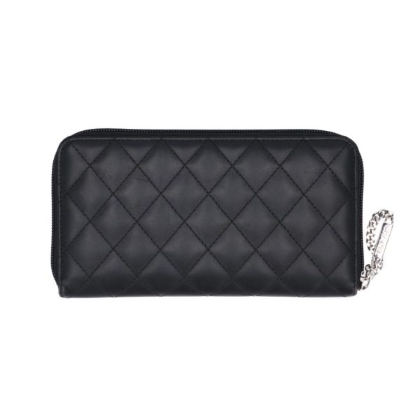 73158 2 Chanel Cambon Line Leather Wallet