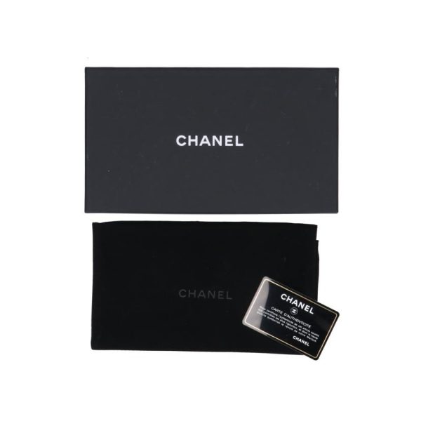 73158 6 Chanel Cambon Line Leather Wallet