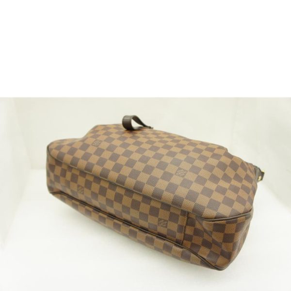 73219 3 Louis Vuitton Evora MM Damier Ebene Handbag Brown