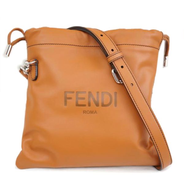 73684 1 Fendi Pack Small Clutch Bag Brown