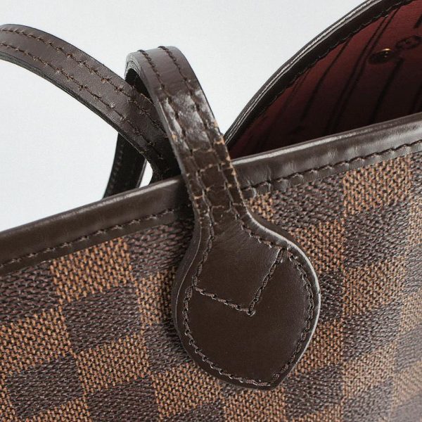 74070 6 Louis Vuitton Neverfull MM Damier Ebene