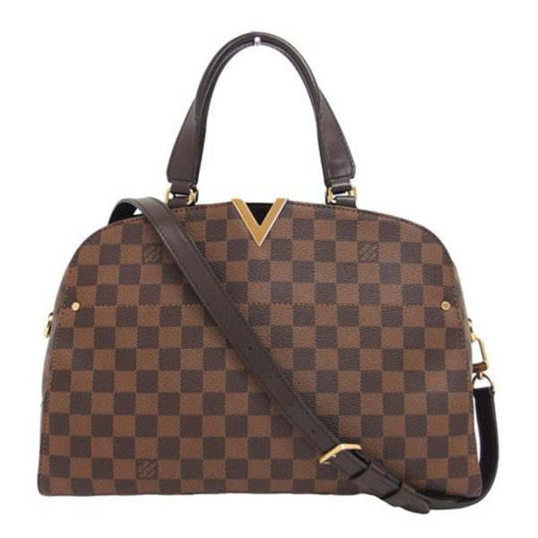 74391 1 Louis Vuitton Kensington Bowling Damier Ebene