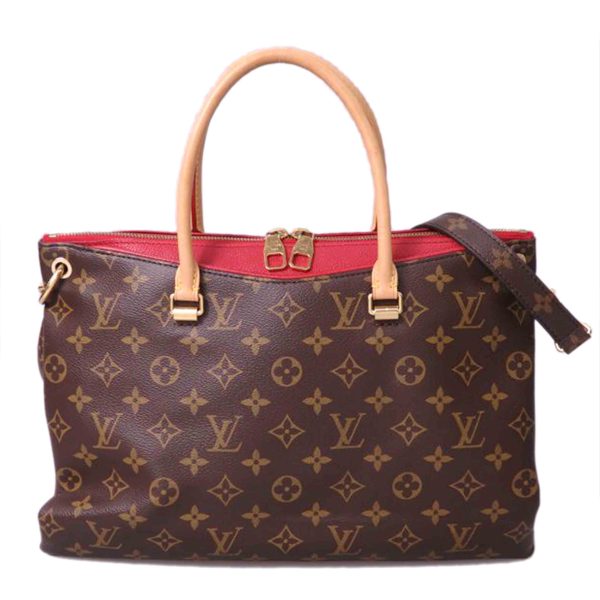 74704 1 Louis Vuitton Old Pallas Monogram Handbag Brown