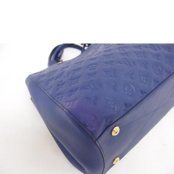 74919 10 Louis Vuitton Montaigne GM Monogram Handbag Blue