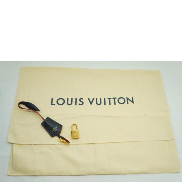 74966 6 Louis Vuitton Speedy Bandouliere 25 Enpreinte Marine Rouge