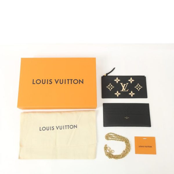 75850 8 Louis Vuitton Empreinte Pochette Chain Shoulder Bag Black