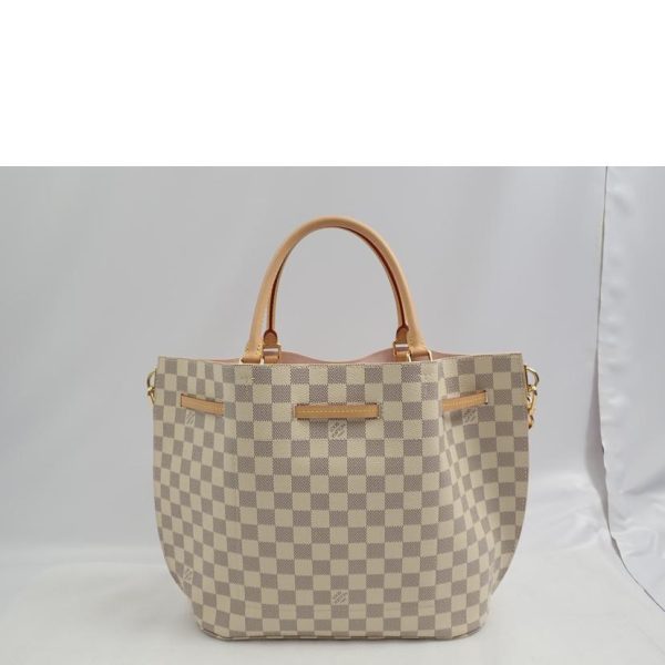 75929 2 Louis Vuitton Girolatta Damier Azur White