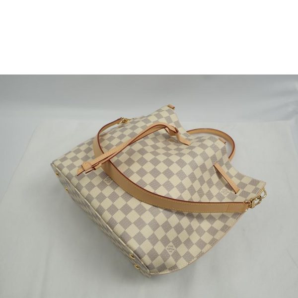 75929 3 Louis Vuitton Girolatta Damier Azur White