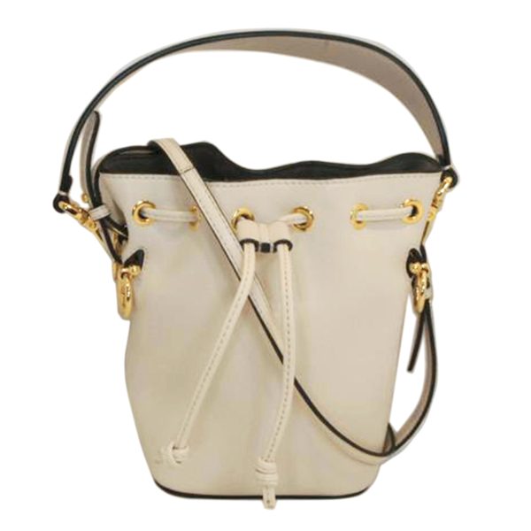 76014 1 Fendi Montresor Bucket Bag Brown