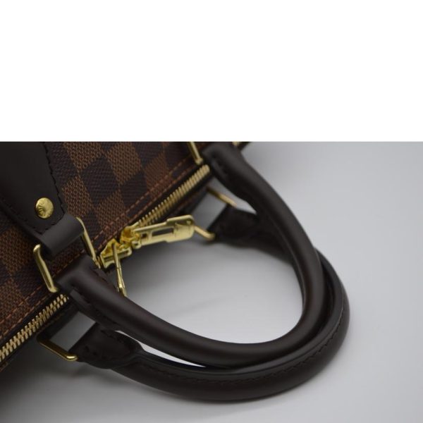 76267 4 Louis Vuitton Speedy Bandouliere 25 Damier Nube Brown