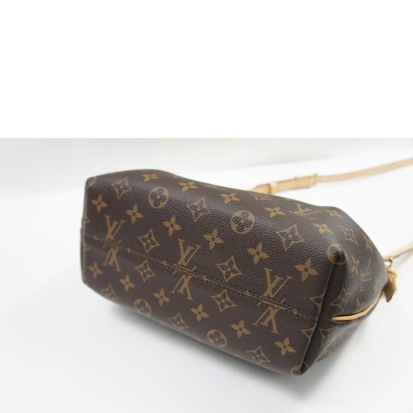 76783 3 Louis Vuitton Thuren Pm Monogram Handbag Brown