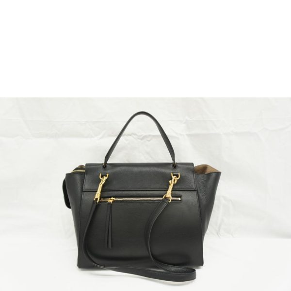 76946 2 Celine Belt Bag Nano Shoulder Bag Black