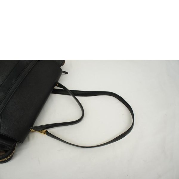 76946 4 Celine Belt Bag Nano Shoulder Bag Black