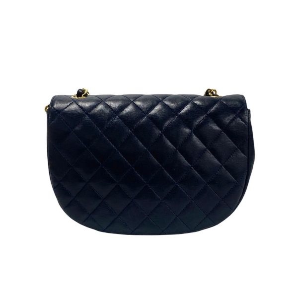 770a769 34748 5 Chanel Matelasse Lambskin Chain Mini Shoulder Bag Navy