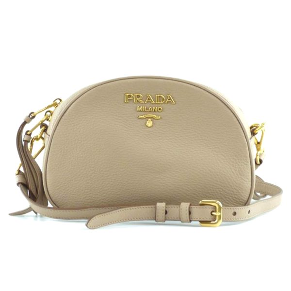 77185 1 Prada Medium Vitello Daino Leather Shoulder Bag