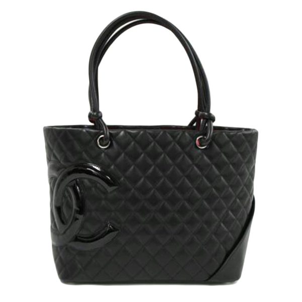 77397 1 Chanel Cambon Large Line Tote Bag Black