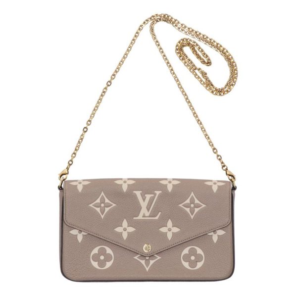 77667 1 Louis Vuitton Pochette Felicie MG Empreinte