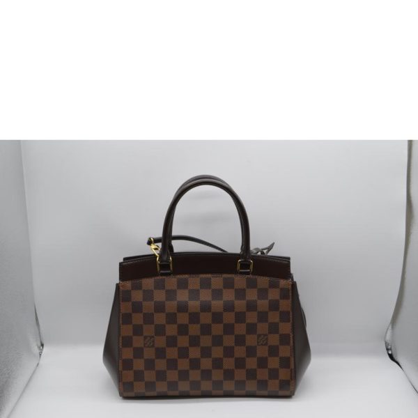 77813 2 Louis Vuitton Rivoli BB Damier Handbag Brown