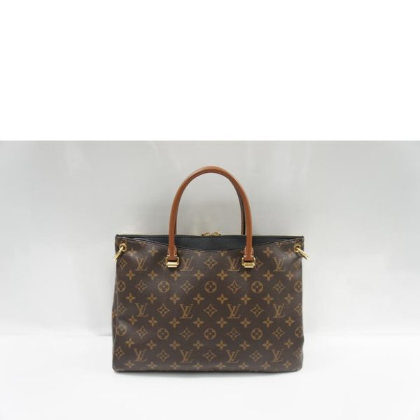 78004 2 Louis Vuitton Monogram Handbag Brown