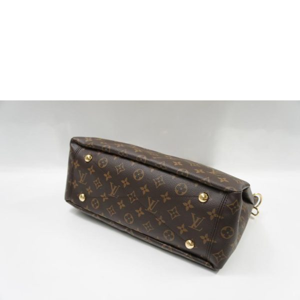 78004 3 Louis Vuitton Monogram Handbag Brown