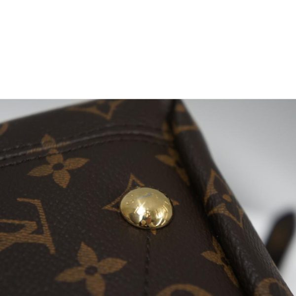 78004 7 Louis Vuitton Monogram Handbag Brown