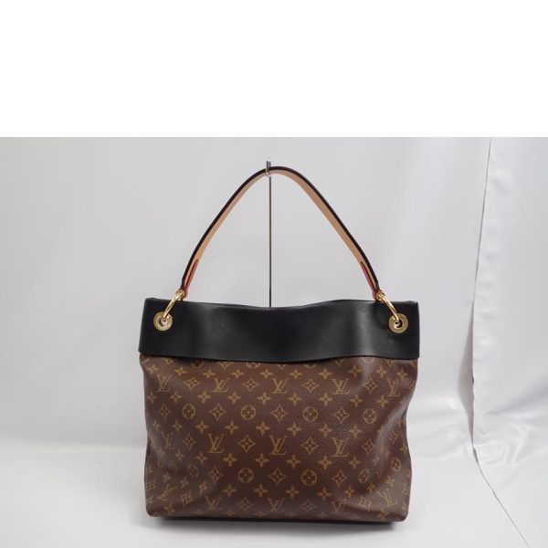 78005 2 Louis Vuitton Tuileries Hobo Monogram Brown