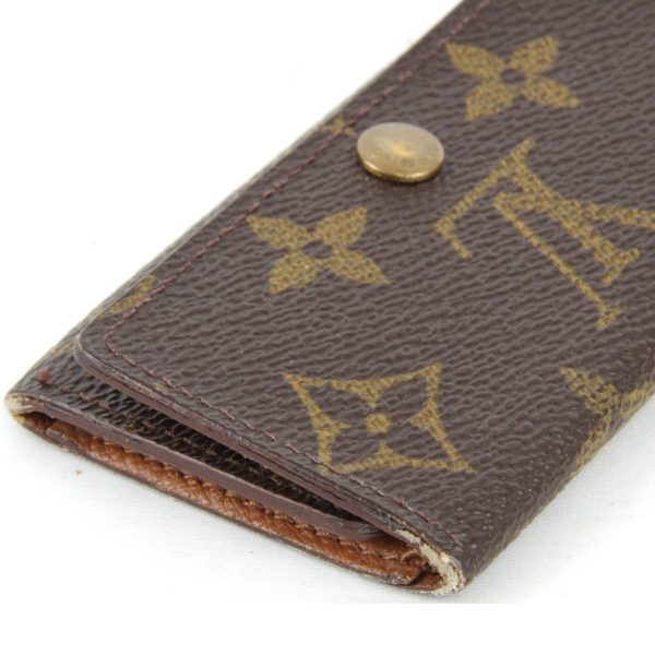 7803230906136t 4 Louis Vuitton Key Case Monogram Canvas