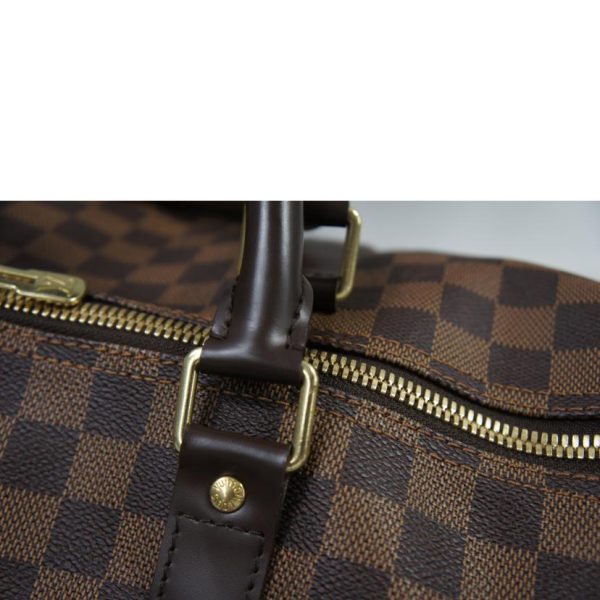 78141 10 Louis Vuitton Keepall Bandouliere 55 Damier Ebene