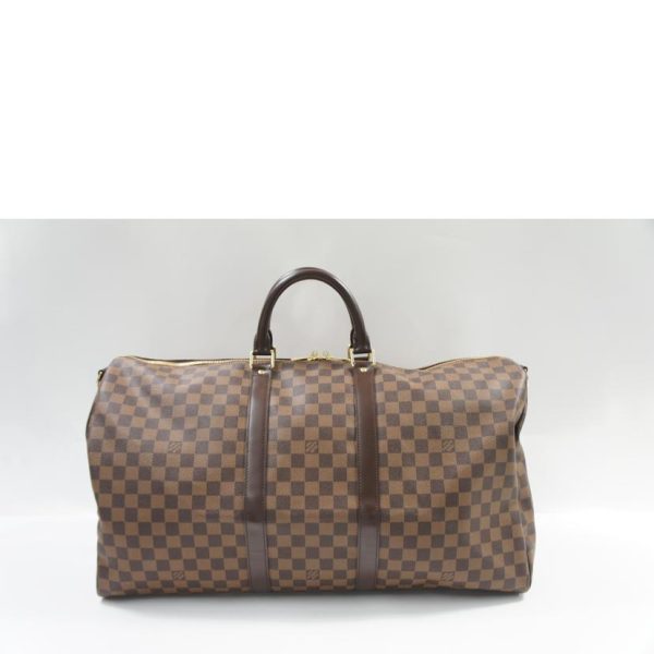 78141 2 Louis Vuitton Keepall Bandouliere 55 Damier Ebene