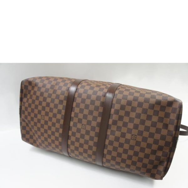 78141 3 Louis Vuitton Keepall Bandouliere 55 Damier Ebene