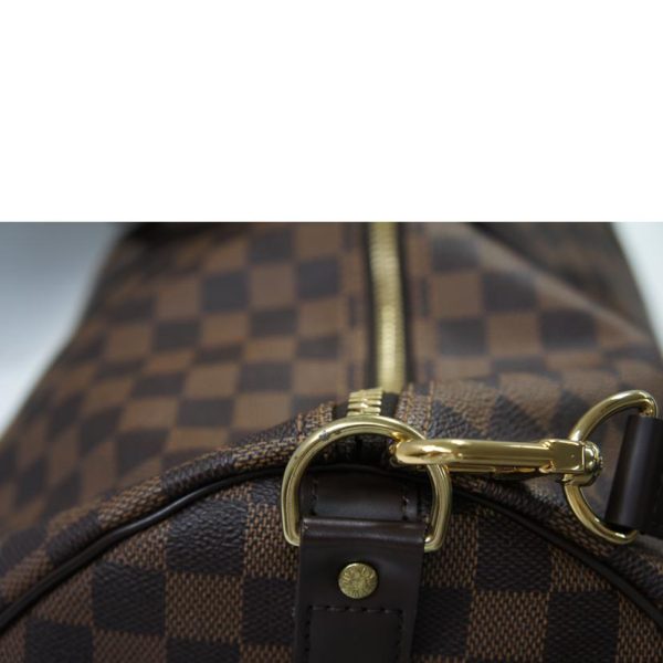 78141 9 Louis Vuitton Keepall Bandouliere 55 Damier Ebene