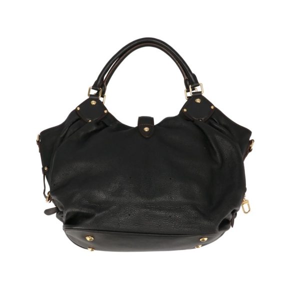 79164 2 Louis Vuitton Mahina Bag Black