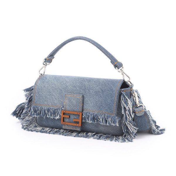 7va572 amak01 Fendi Crossbody Bag 2way Handbag Blue