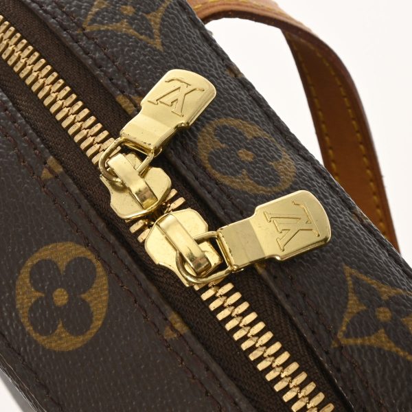 800000121970000 10 Louis Vuitton Monogram Spontini Handbag Brown