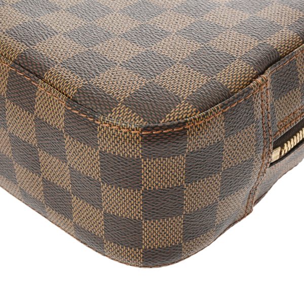 800000122097000 6 Louis Vuitton Damier Spontini Handbag Brown