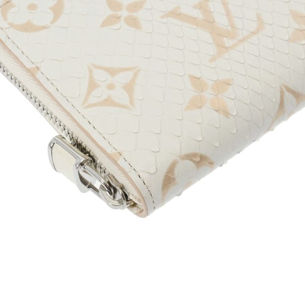 800000122170000 4 Louis Vuitton Exotic Leather Zippy Coin Purse White