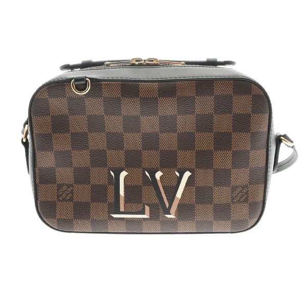 800000122175000 1 Louis Vuitton Damier Santa Monica Shoulder Bag Brown